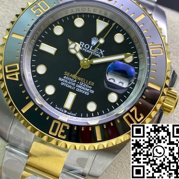 Factory Yellow Rolex Gold Sea AR M126603-0001 Dweller 1119